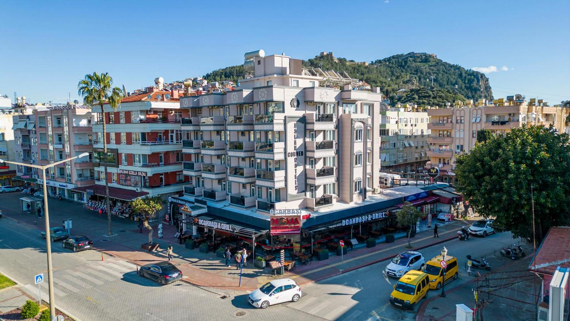 Aslan Corner Hotel Alanya Exterior photo